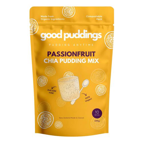 Good Puddings Passionfruit Chia Mix 335g