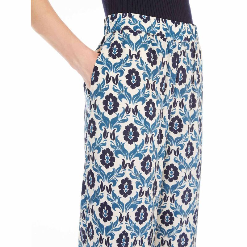 Weekend Max Mara Eusebio Printed Silk Pant image number 2