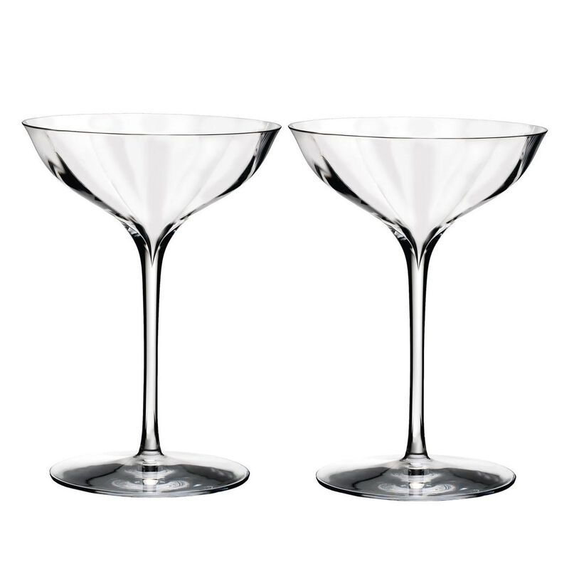 Waterford Elegance Optic Belle Coupe Pair 6.7oz image number 0