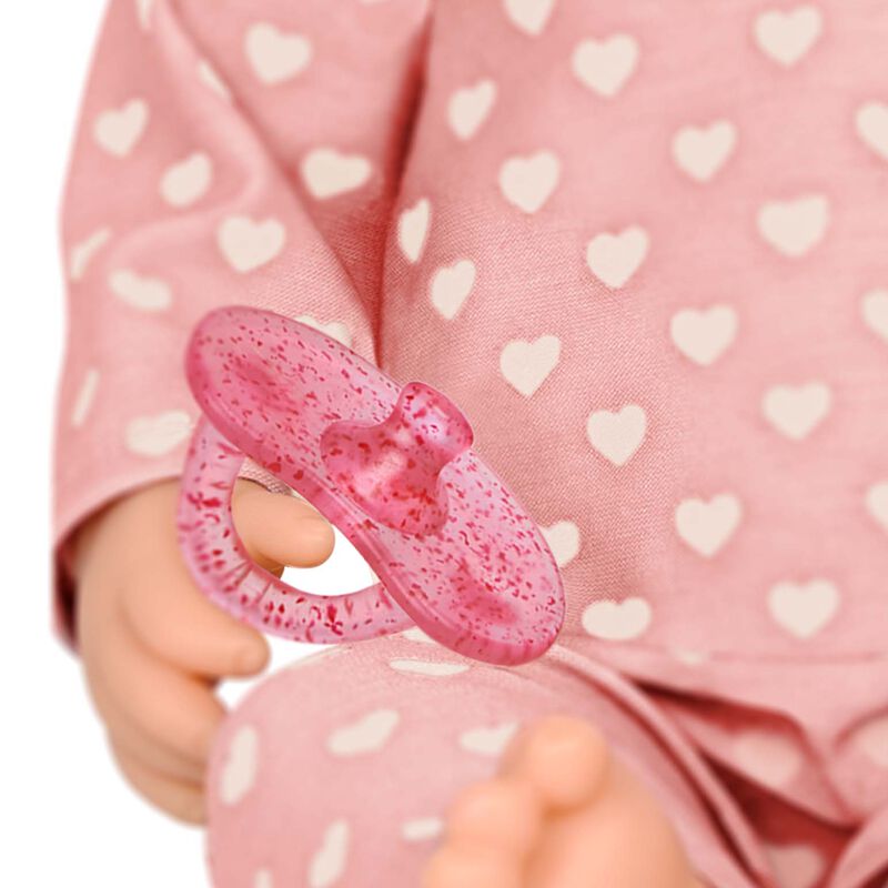 Lullababy  14" Doll Pink Heart Pajamas image number 2