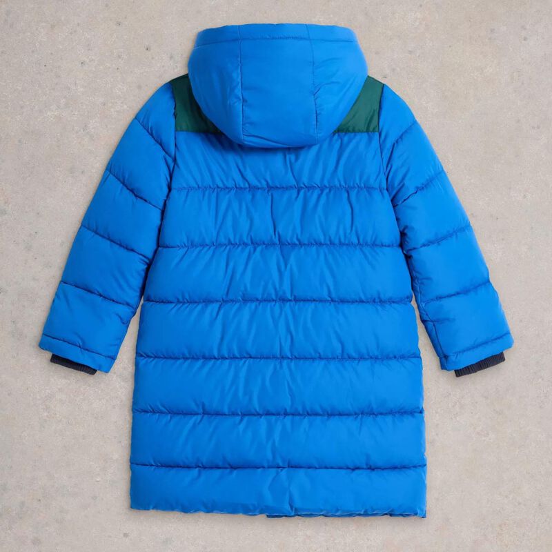 White Stuff Boys Long Puffer Coat image number 1