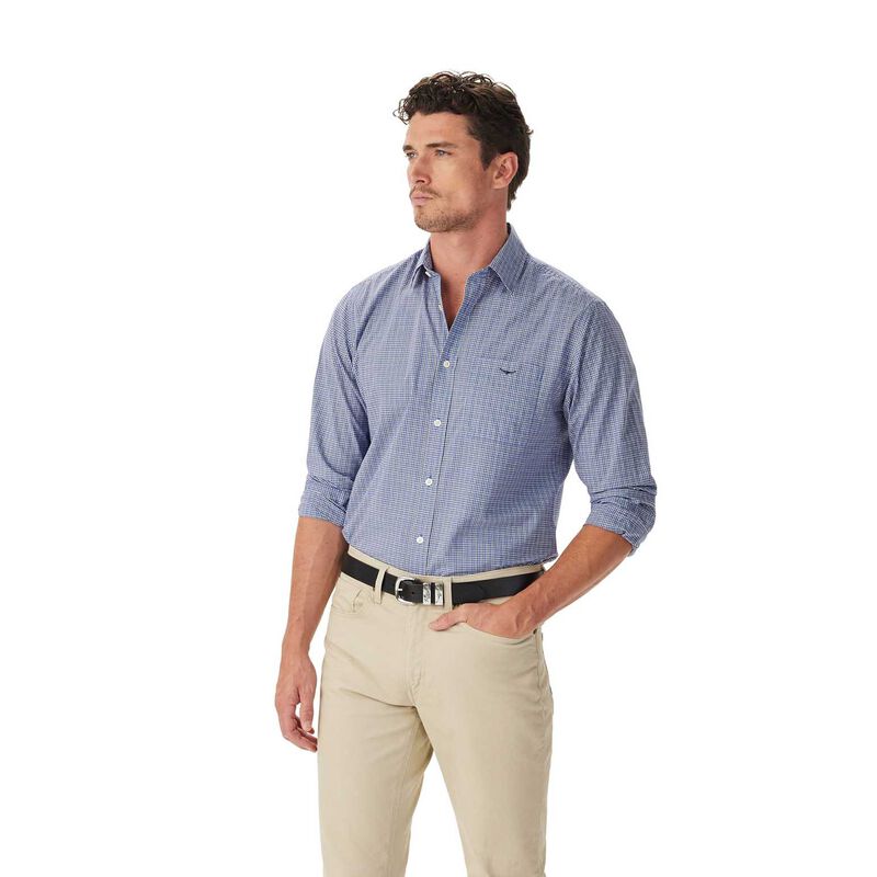 R.M. Williams Ilford Poplin Check Shirt image number 0