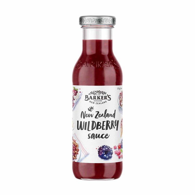 Barker's Dessert Sauce Wildberry 335g image number 0