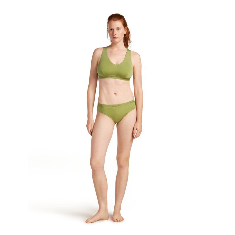 Icebreaker W Merino Blend 125 Cool-Lite Sprite Racerback Bra image number 14