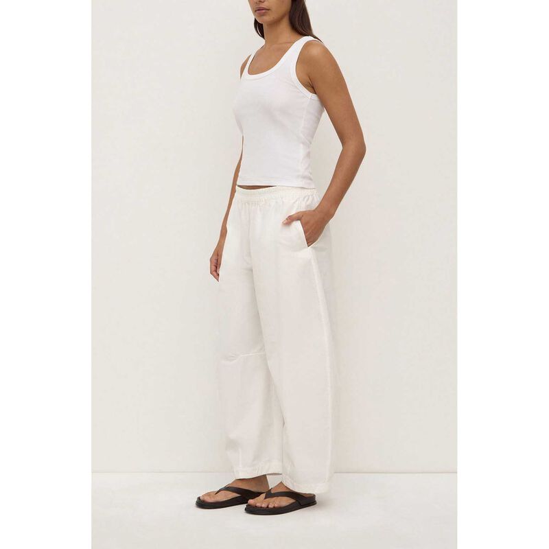 Assembly Label Lola Barrel Pant White image number 3