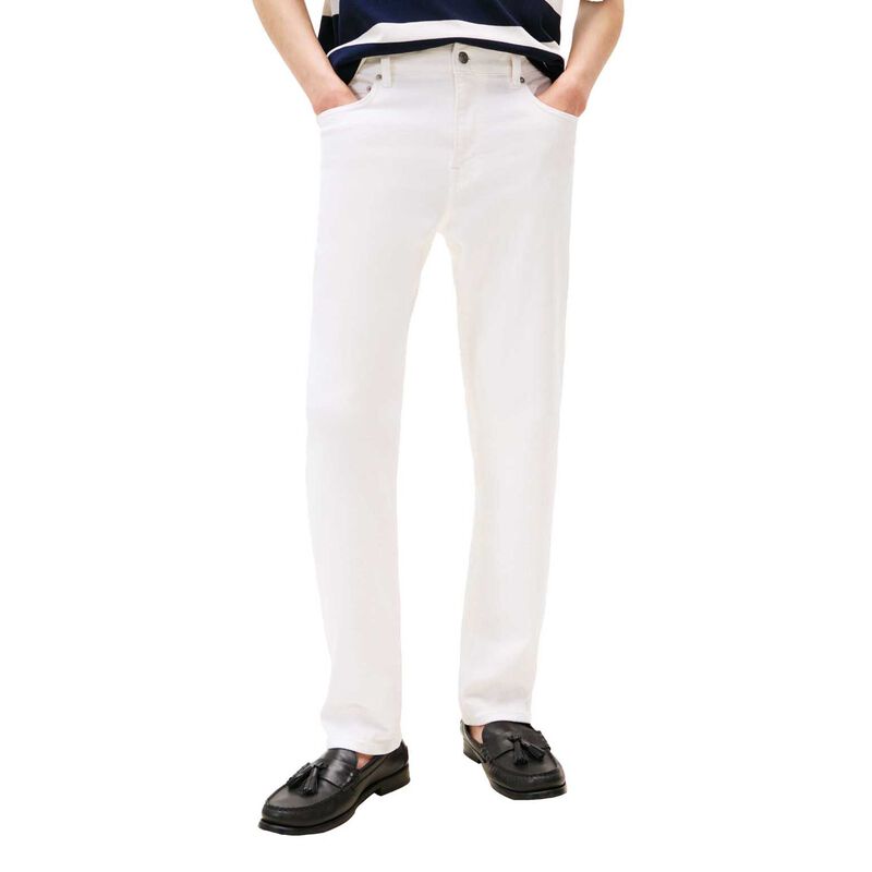 Tommy Hilfiger White Straight Leg Jeans image number 0