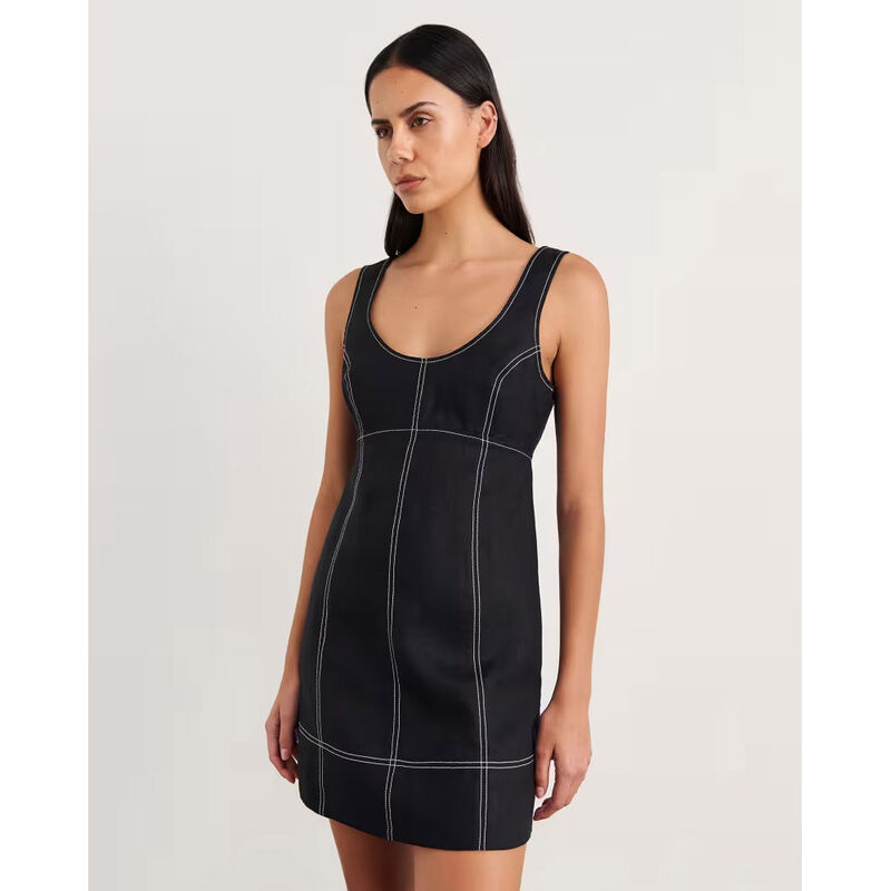 JAG Daphne Linen Mini Dress image number 3