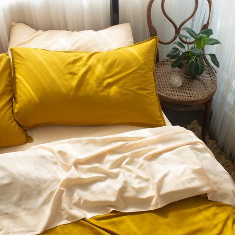 George Street Linen Bamboo Linen Duvet Cover Set image number 3