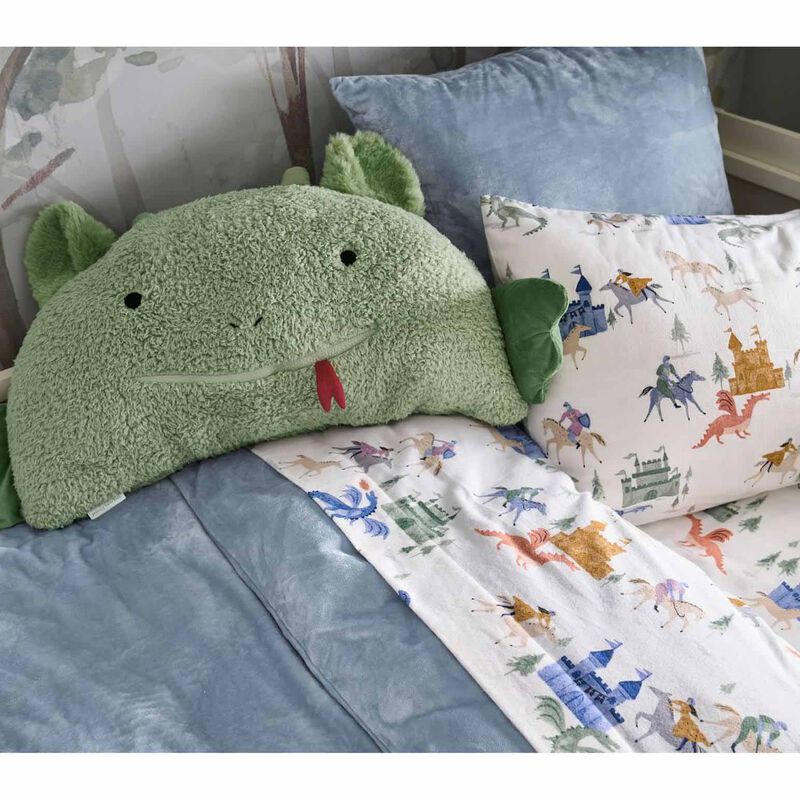 Pottery Barn Kids Global Knights And Dragons Sheet Set image number 1