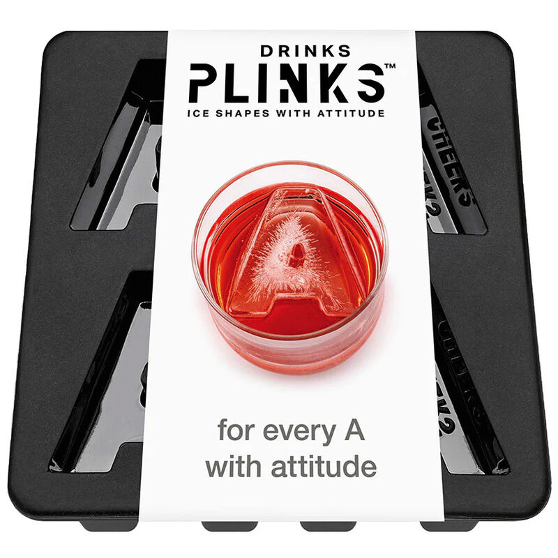 Drinks Plinks Ice Cube Tray - Letter A image number 2