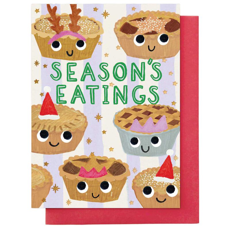 Seasons Eatings Christmas Card image number 0
