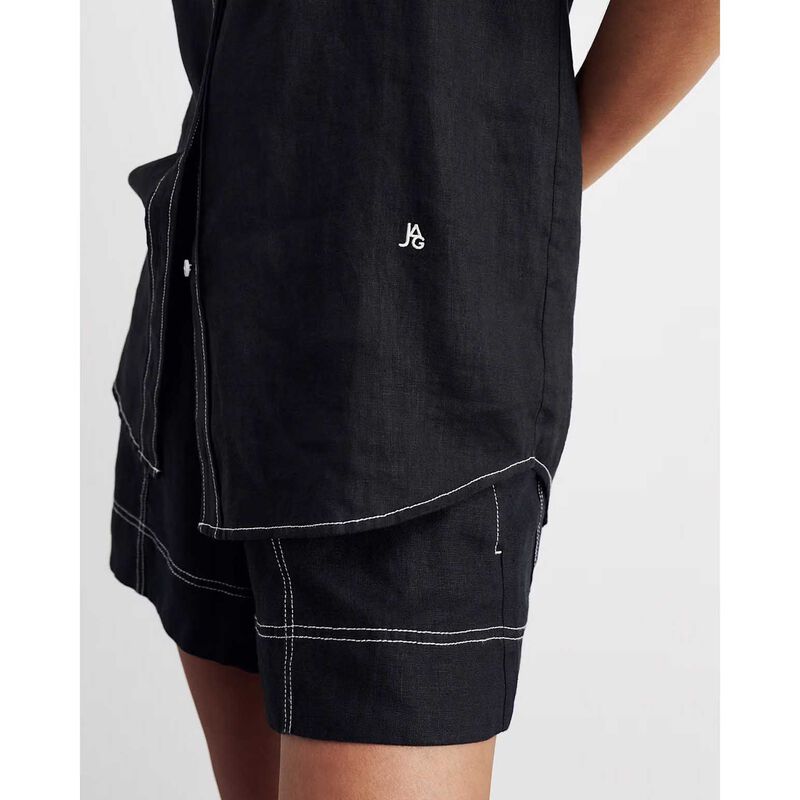 JAG Gigi Linen Relaxed Ls Shirt image number 6