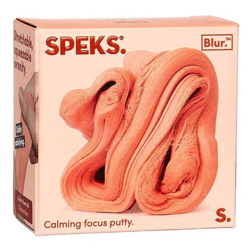 Speks Blur Calming Focus Putty Clementine