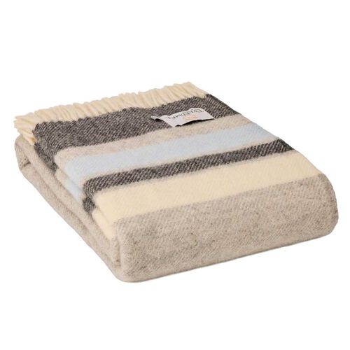 Tweedmill Pure New Wool Throw Alaska Stripe 130X183cm