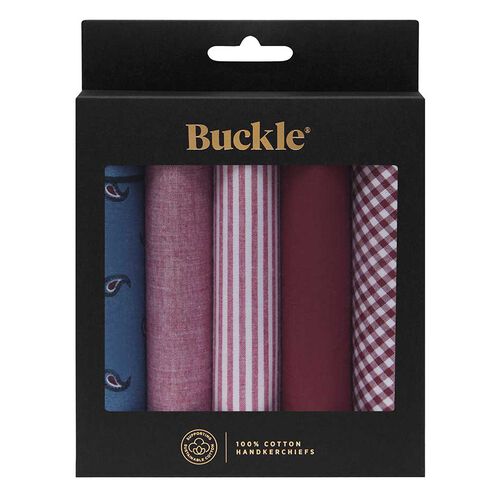 Buckle Handkerchiefs - 5 Pack