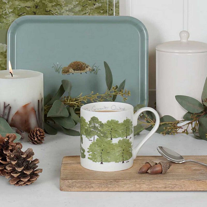 Sophie Allport Mug Standard Hedgehogs & Tree Scene image number 3