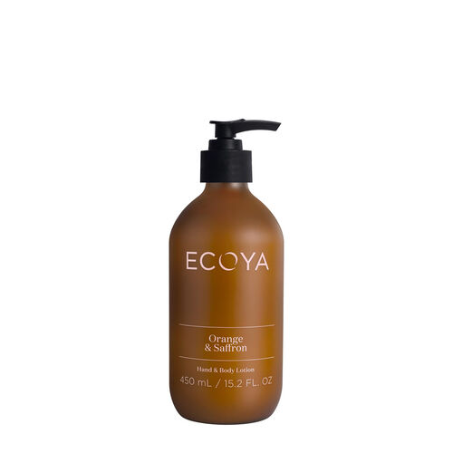 ECOYA Orange & Saffron Hand & Body Lotion Limited Edition