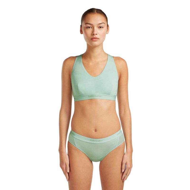 Icebreaker W Merino Blend 125 Cool-Lite Sprite Racerback Bra image number 8