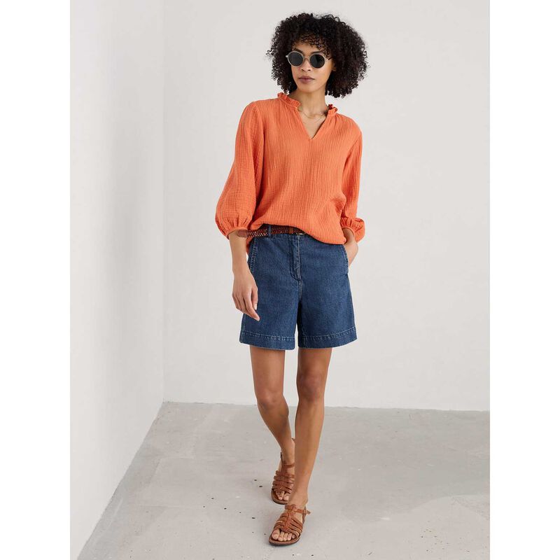 Seasalt Cornwall Portrait Top Marigold image number 3