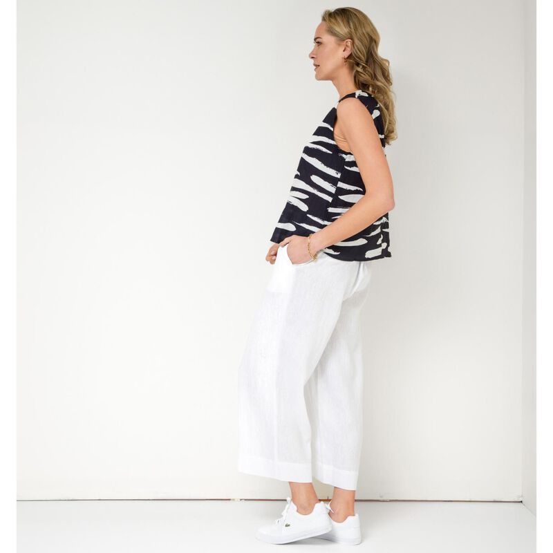 B Essentials Linen Pant image number 3
