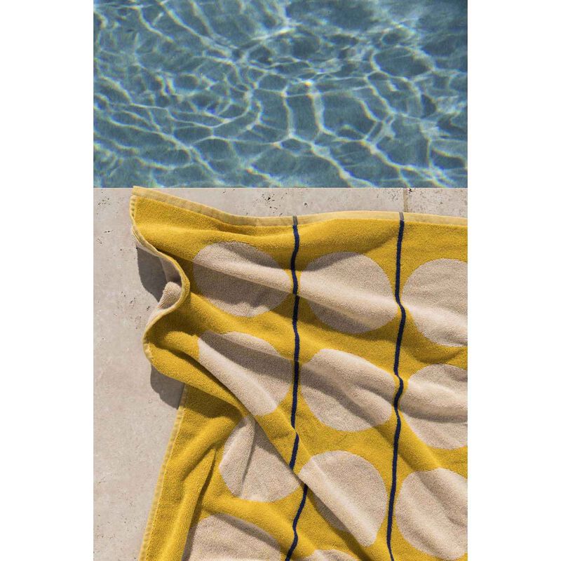 Città Abacus Beach Towel Daffodil/Cream 100x180cm image number 2