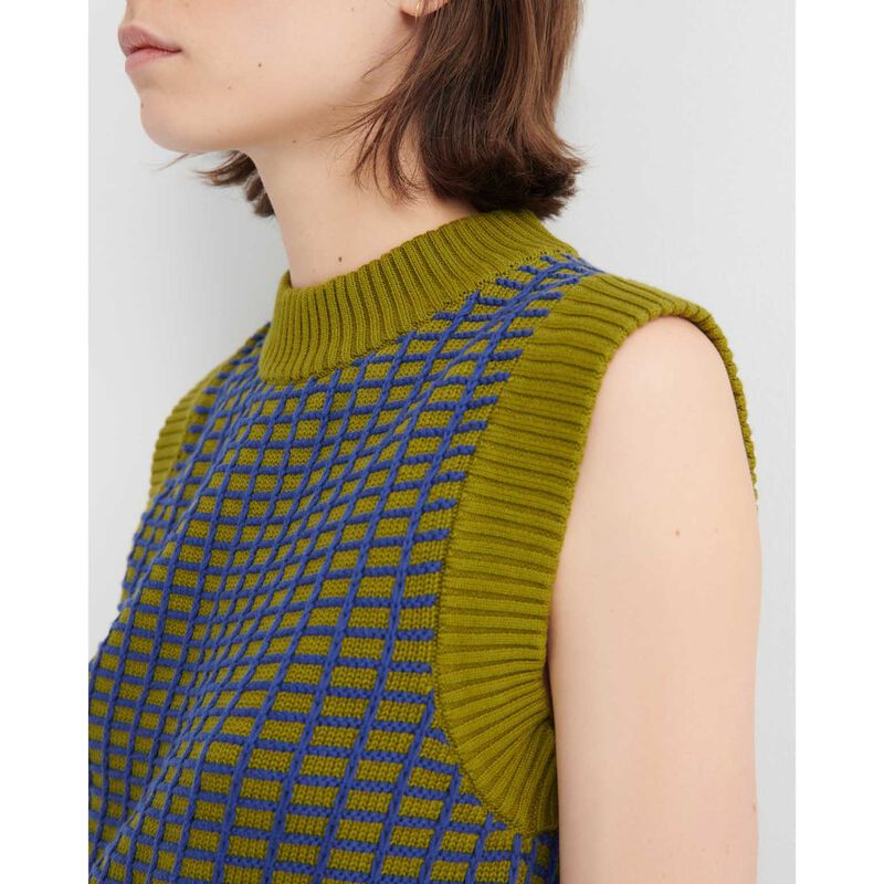 Kowtow Grid Vest image number 2