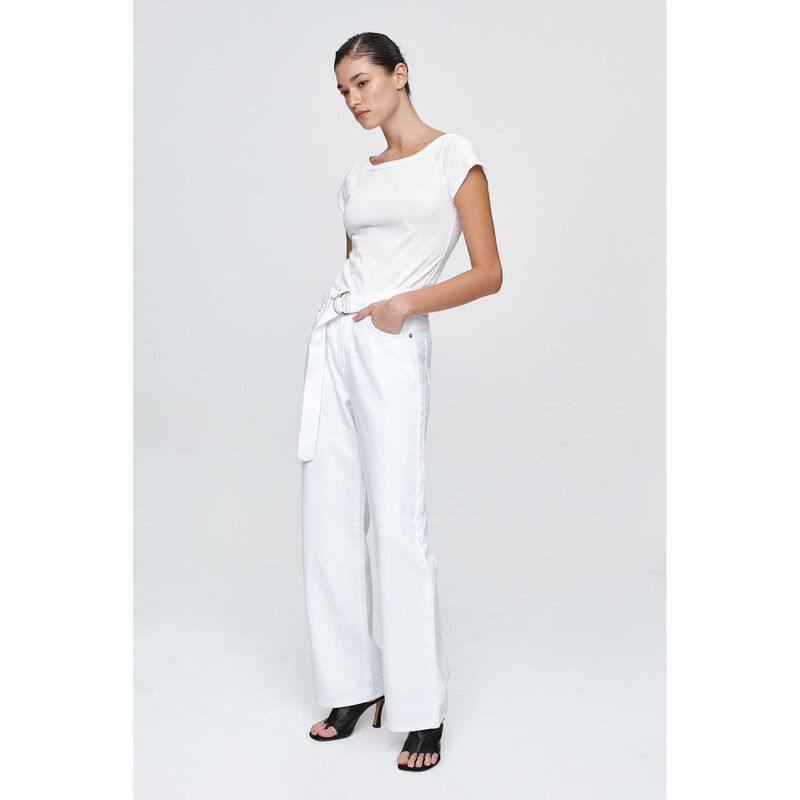 Marle Belted Wide Leg Jean image number 3