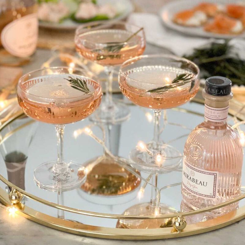 Mirabeau Dry Ros&eacute; Gin 43% 700ml image number 1