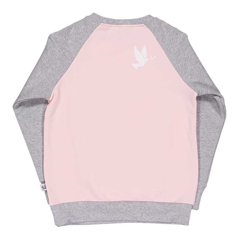 Kissed By Radicool Lazy Panda Raglan Crew image number 1