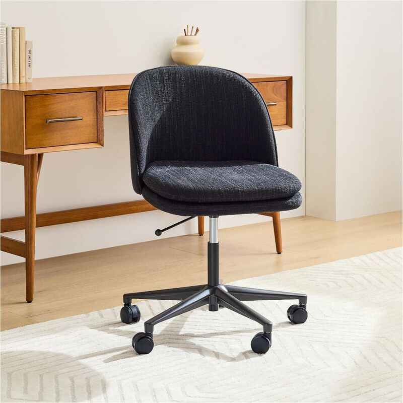West Elm Wayne Office Chair Armless image number 2