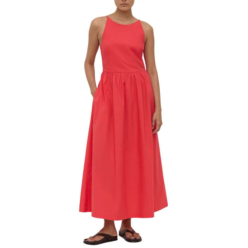 Assembly Label Posie Midi Dress Chilli image number 0