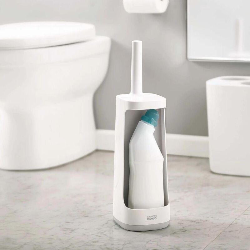 Joseph Joseph Flex™ Plus Toilet Brush with Storage Caddy image number 1