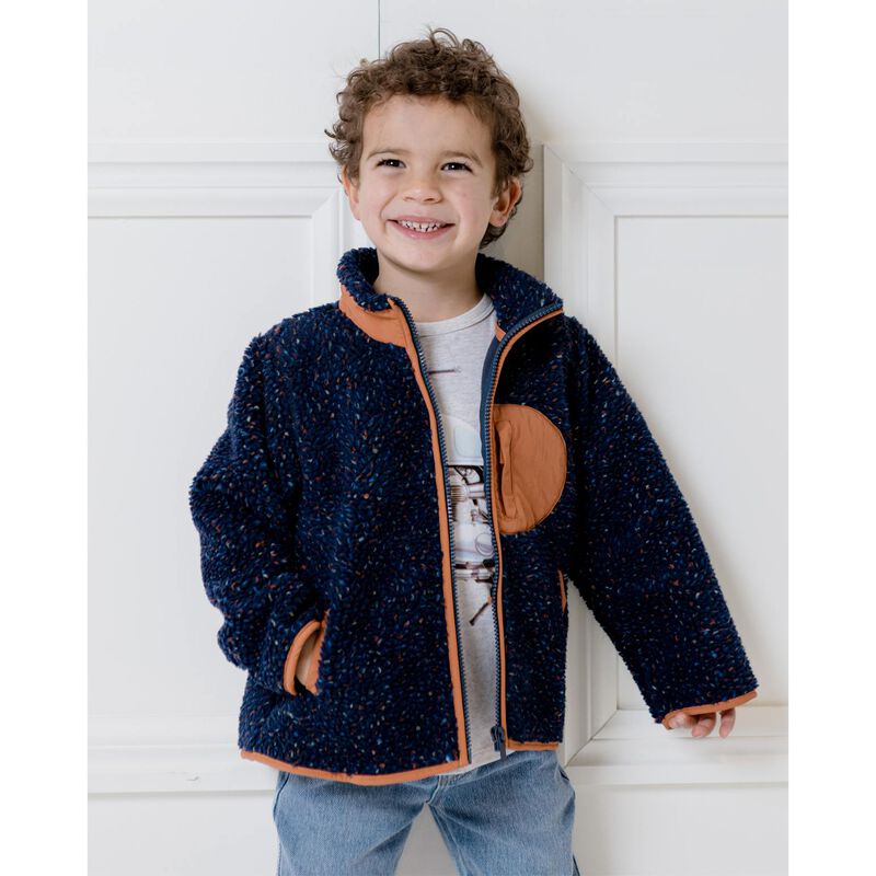 Milky Fleck Sherpa Jacket image number 2