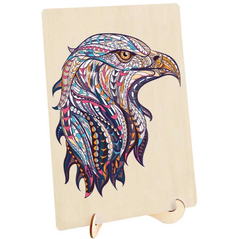 Puzzle Master Eagle Wooden 127 Piece Puzzle image number 1