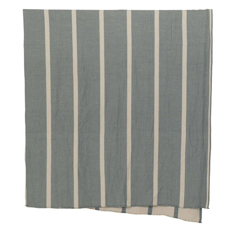 Citt&agrave; Carnival Bedspread Natural/Air Force Blue Q 270x270cm image number 0