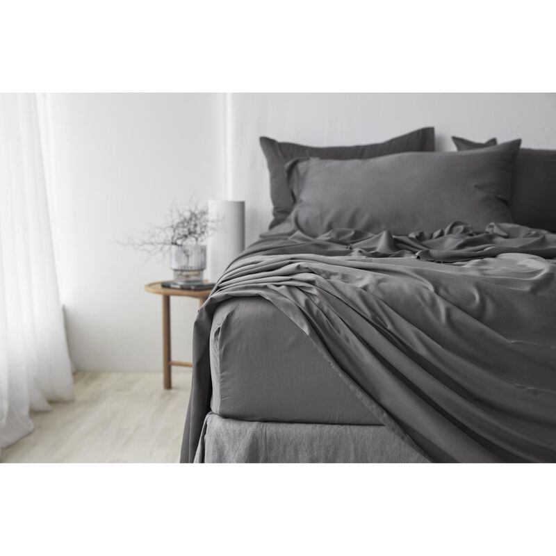 George Street Linen Bamboo Cotton Fitted Sheet image number 1