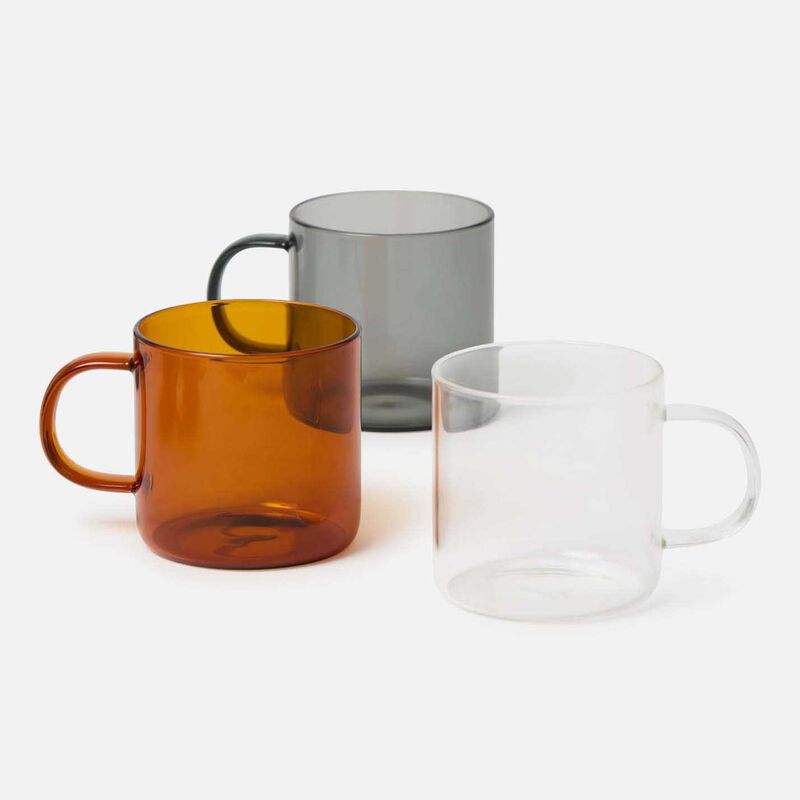 Città Glass Mug Set/4 300ml - Amber image number 1