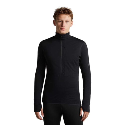 Icebreaker M Merino 200 RealFleece Descender LS Half Zip