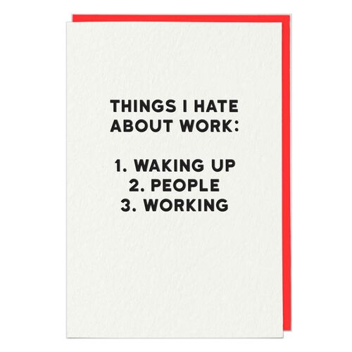 Work Card
