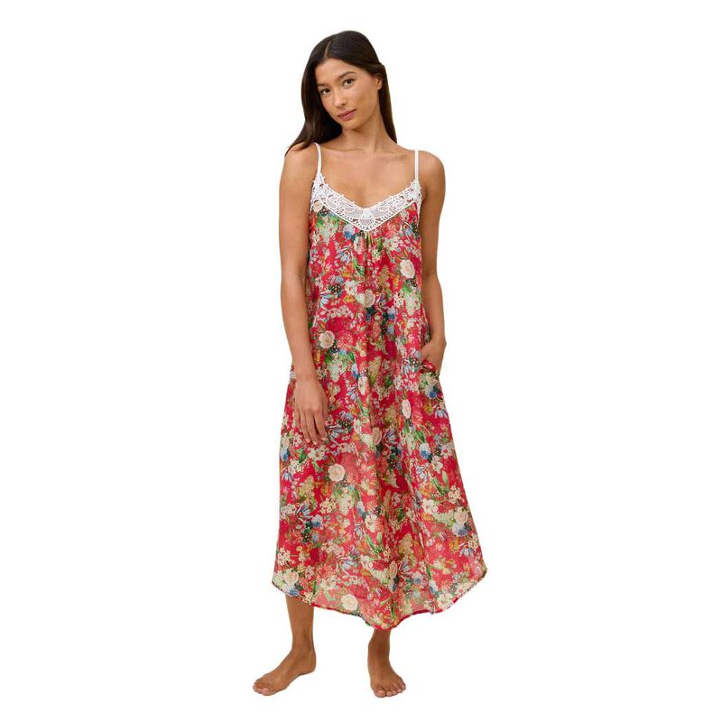 Papinelle Holly Lace Front Maxi Nightie image number 0