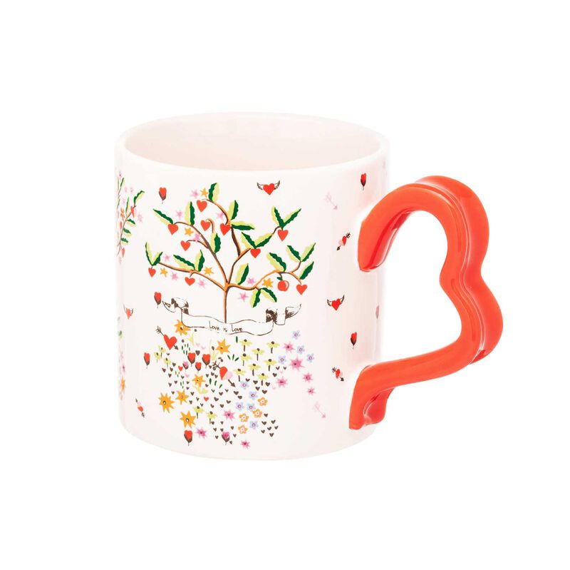 Cath Kidston Oh My Heart Handle Mug image number 1