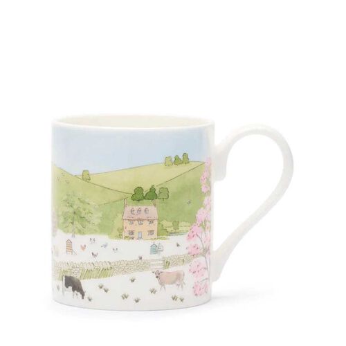 Sophie Allport Spring Cottage Scene Mug