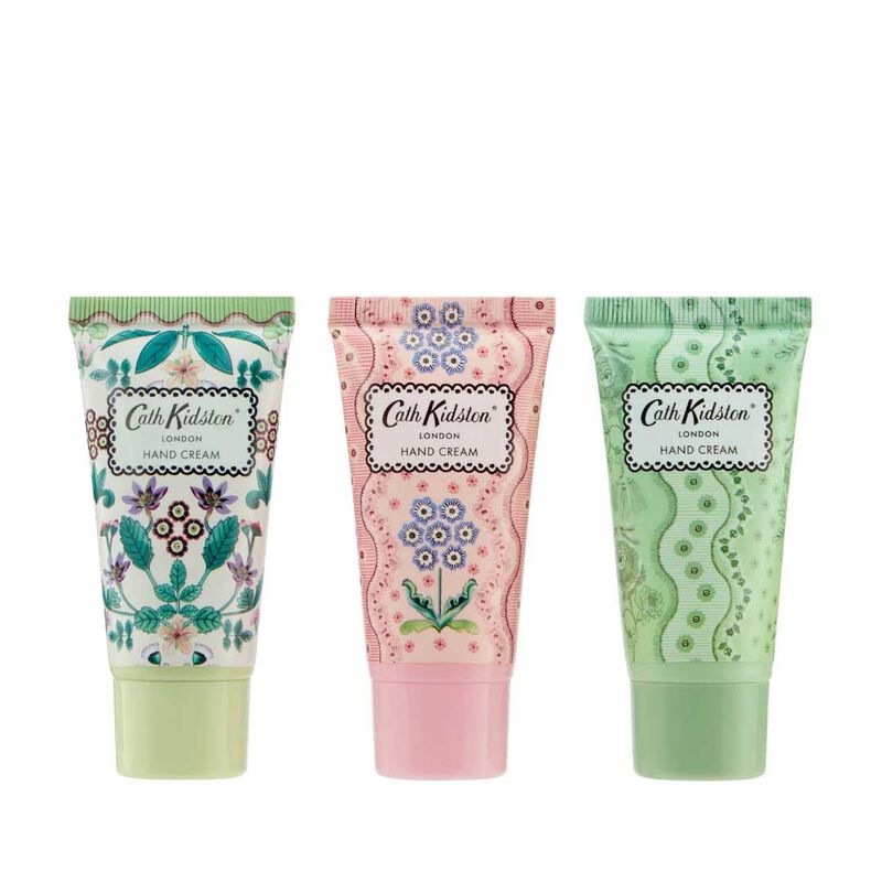Cath Kidston Woven  Flowers Hand Cream Trio image number 1