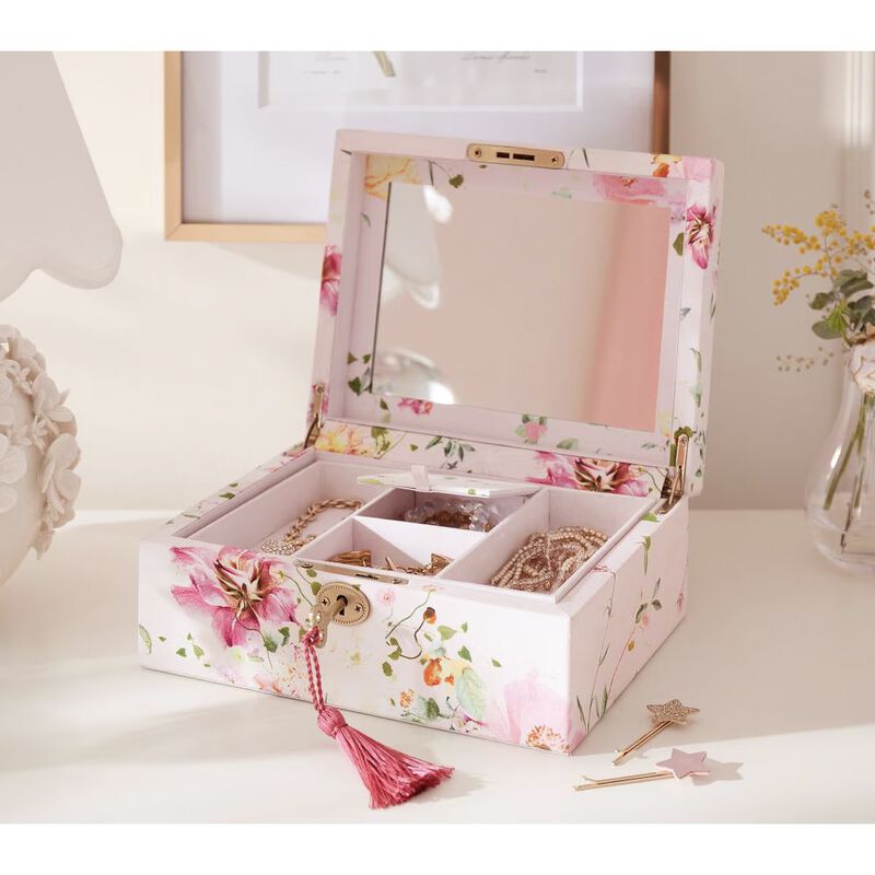 Pottery Barn Kids Monique Lhuillier Confetti Garden Floral Jewellery Box image number 1