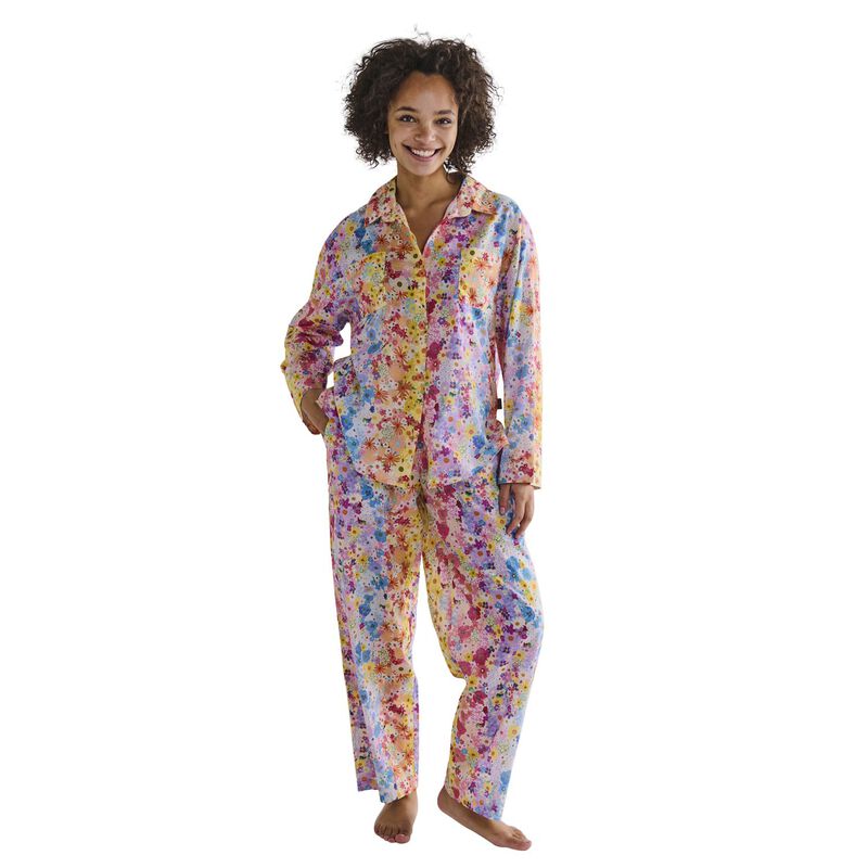 Kip&Co Posie Lane Organic Cotton Long Sleeve Shirt & Pant Pyjama Set image number 0