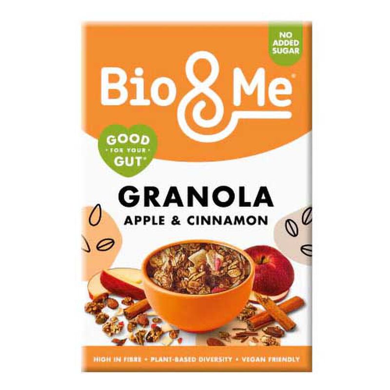 Bio&Me Apple + Cinnamon Gut-Loving Granola 360g image number 0
