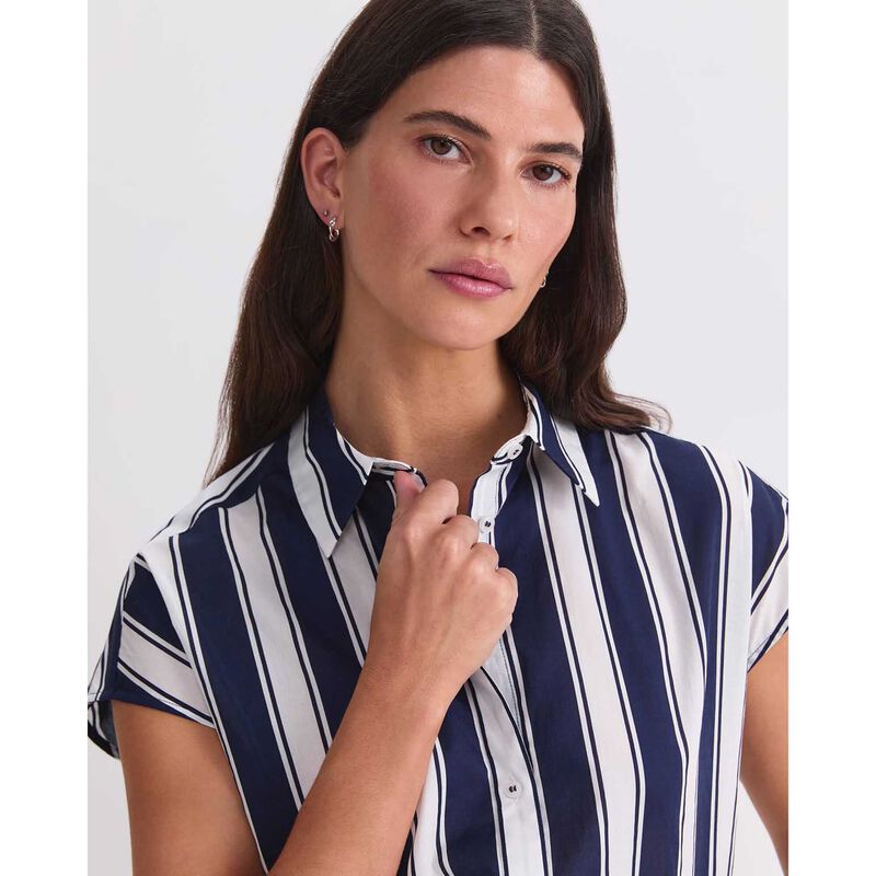 Sportscraft Lily Voile SS Stripe image number 2