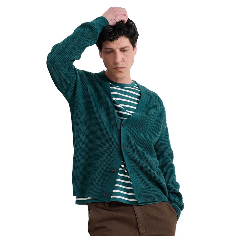 Seasalt Cornwall Scott's Quay Cardigan Kingfisher image number 0