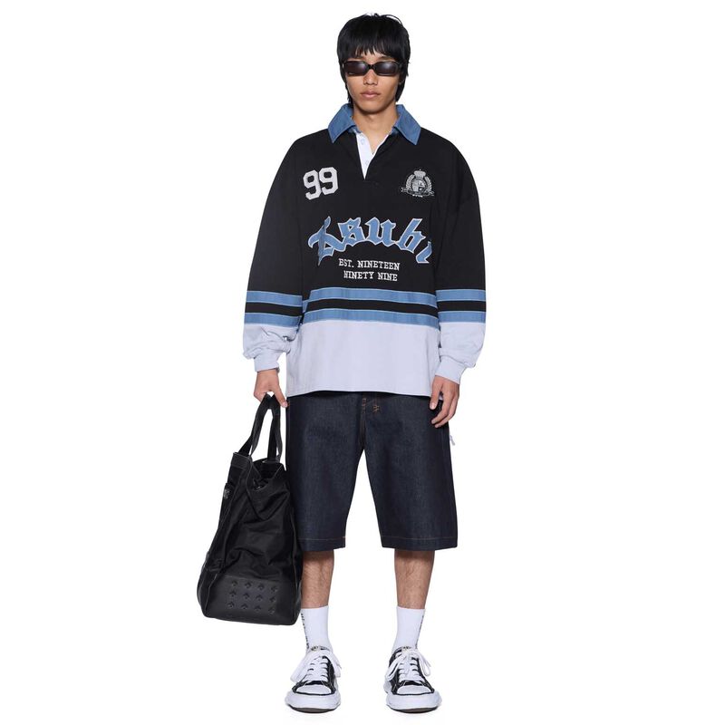 Ksubi Idol Ls Rugby Faded Black image number 2