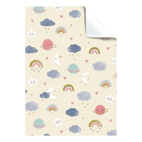 Hiroko Beige Sheet Wrap 50 x 70cm